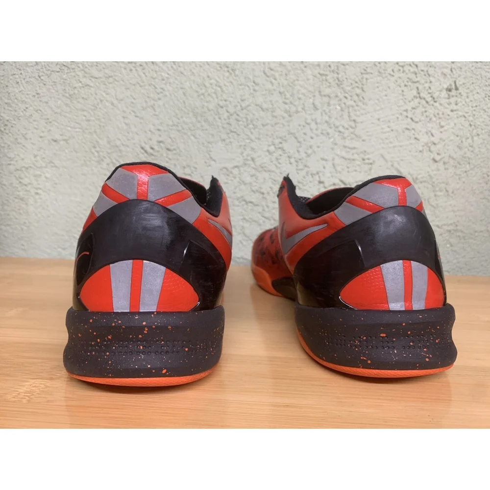 Nike Kobe‎ 8 VIII System Challenge Sz 11 Red Silver Orange 555035-600